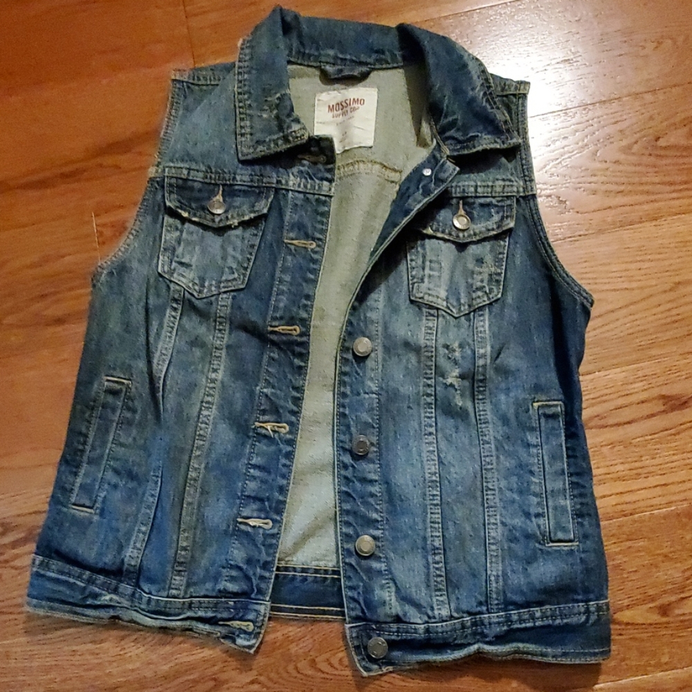 Denim vest never worn